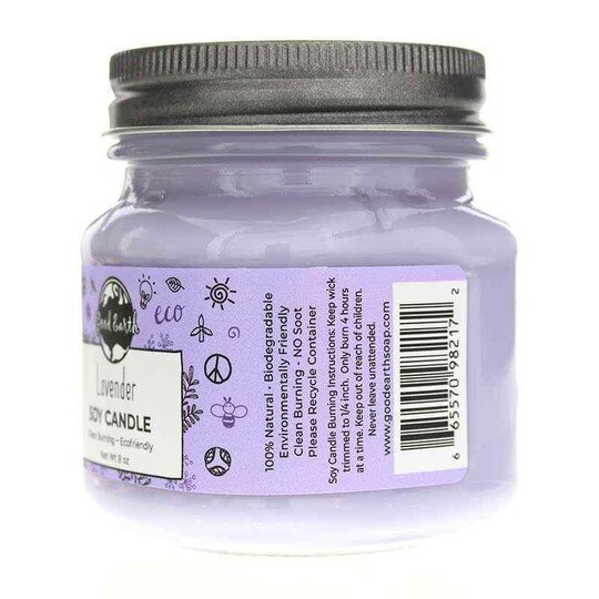 Mason Jar Soy Candle, GOE